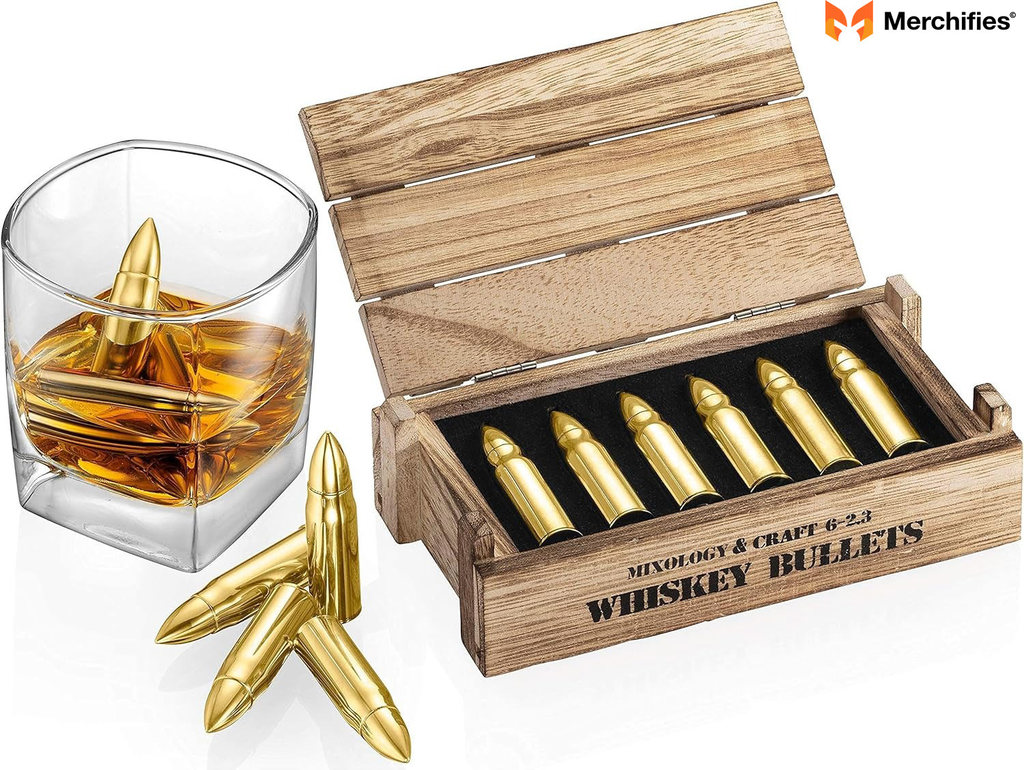 Bullet Whiskey Stones