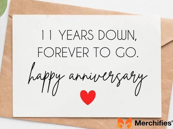 Romantic 11 Year Anniversary Quotes for Husband