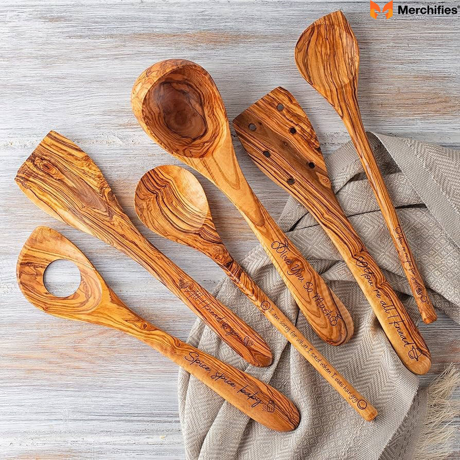 Personalized Wooden Spoon Set