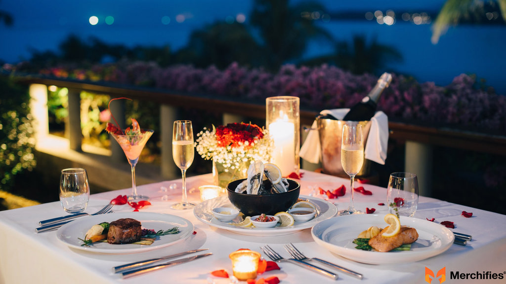 Romantic dinner