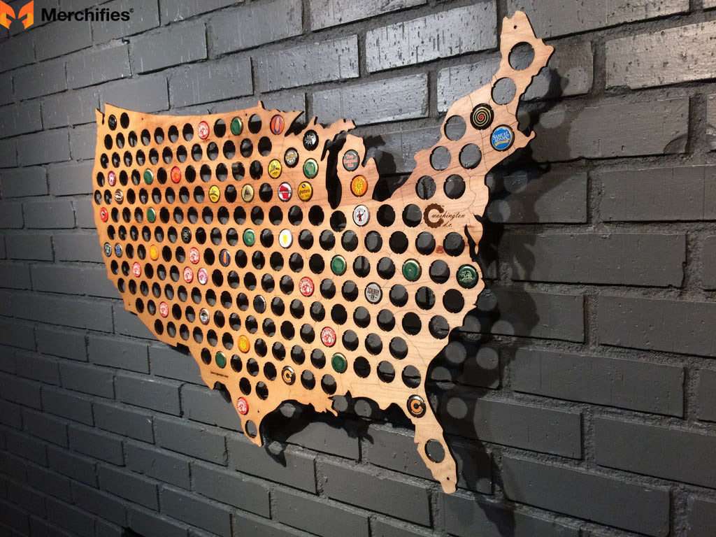 Beer Cap Map