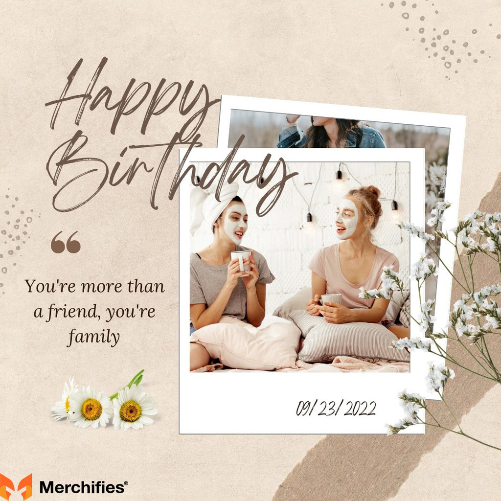 Blessing Birthday Wishes For Friend Who Feels Like A Sister
