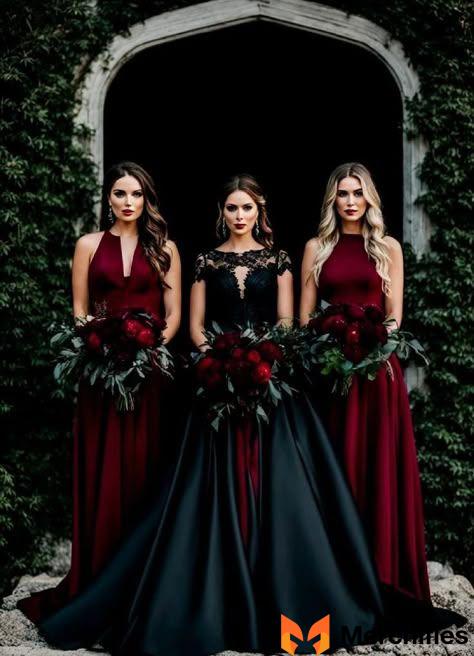 Bridal Attire: Elegant Halloween Wedding Dresses
