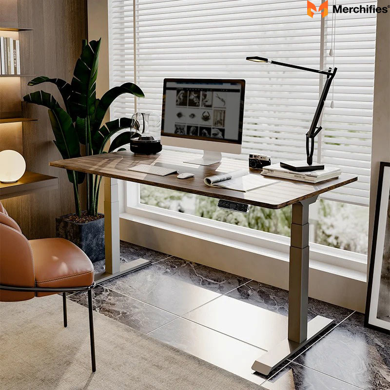 An Adjustable Height Desk