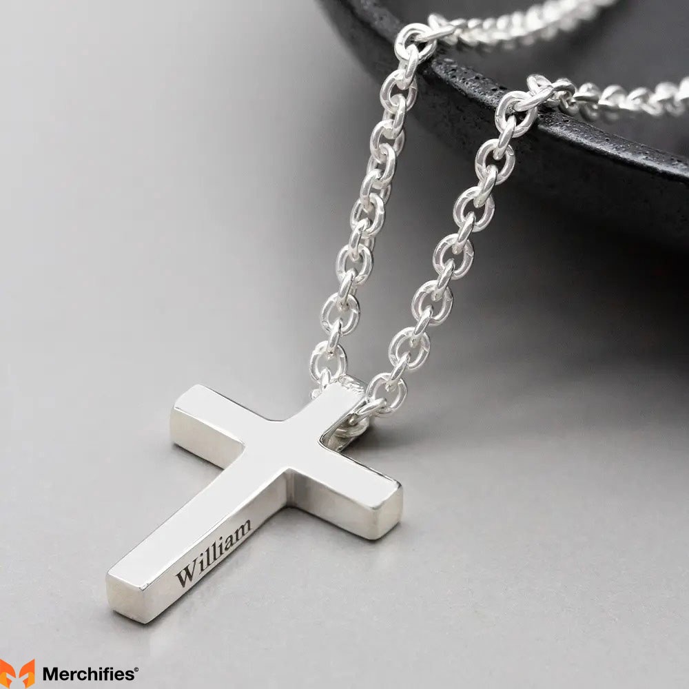 Necklace With A Cross On It