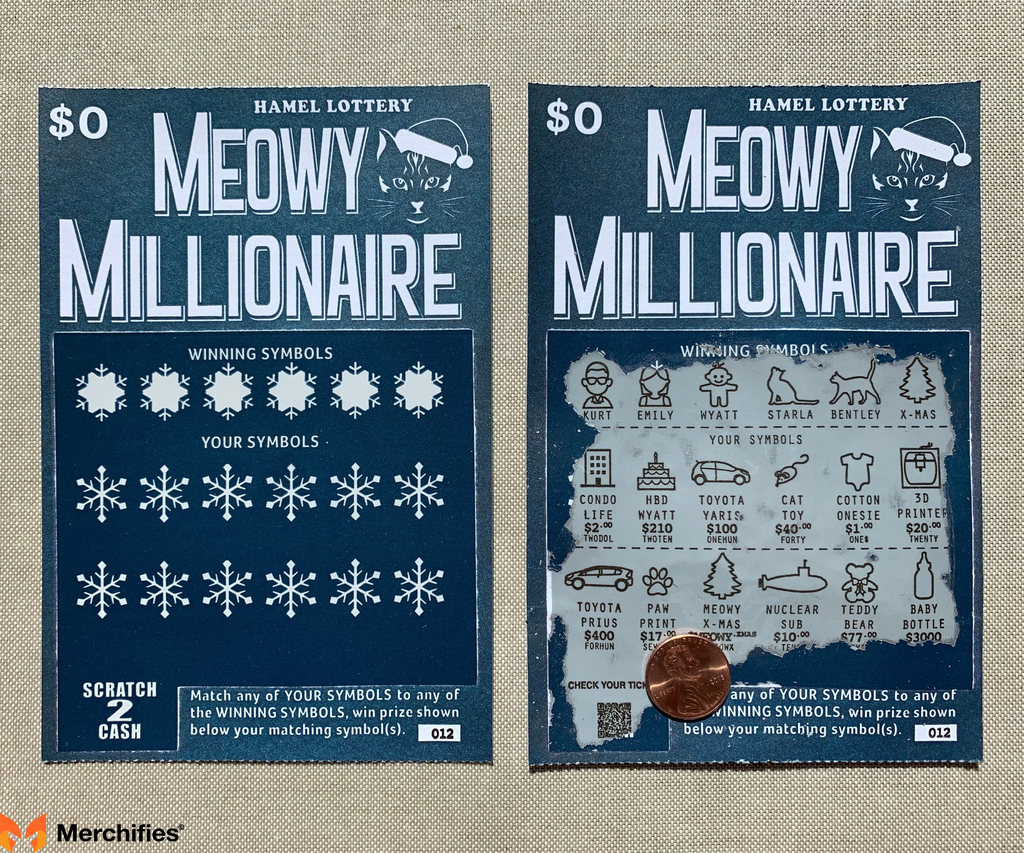 Diy Scratch-Off Lottery Ticket