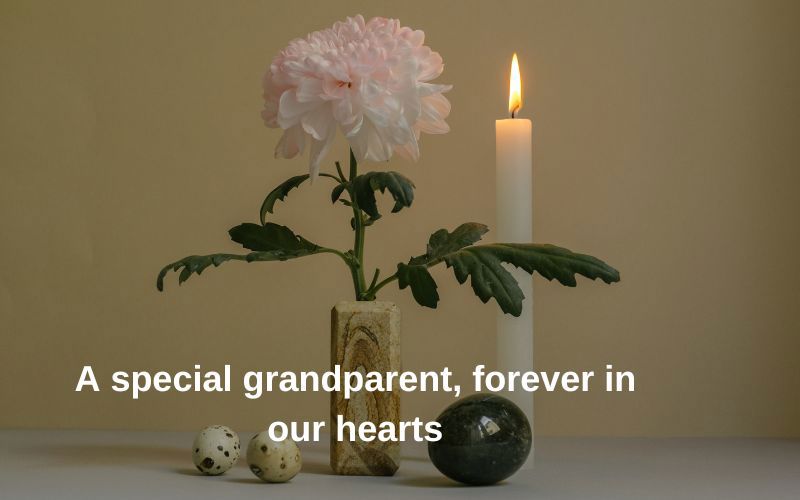 Funeral flower messages for a Grandparent