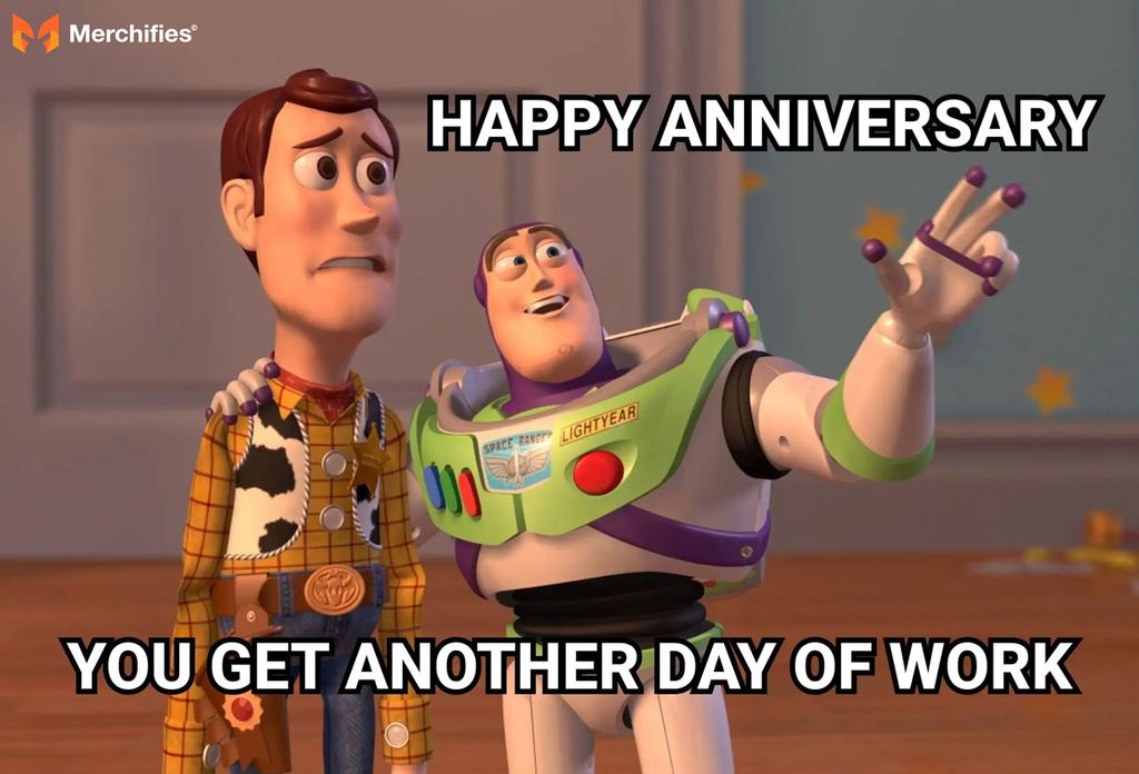 Funny & Humorous Work Anniversary Messages