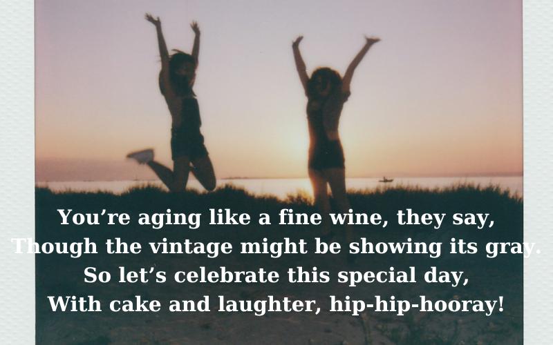 Funny Birthday Poems for Friends