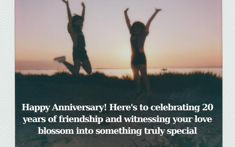 Happy 20th Anniversary Quotes For Friend