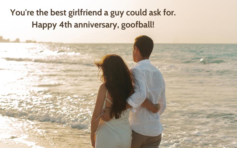 Happy 4-Year Anniversary For Girlfriend