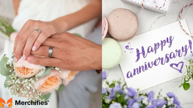 Anniversary Greetings to a Couple by Year