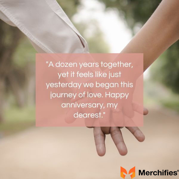 Romantic 12 Years Together Quotes