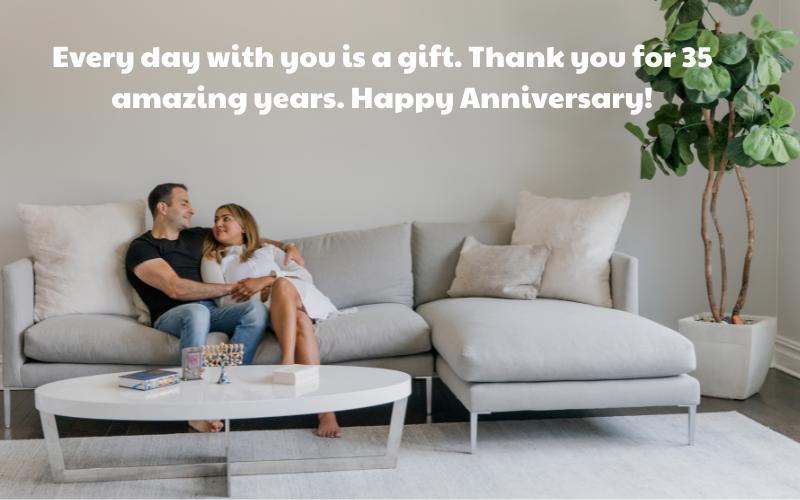 Heartfelt 35th Anniversary Quotes For For Wife