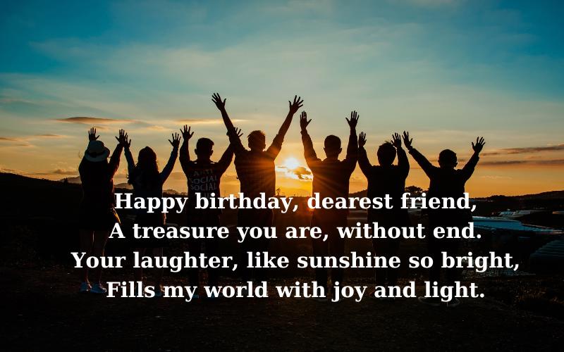 Heartfelt Birthday Poems for Friends