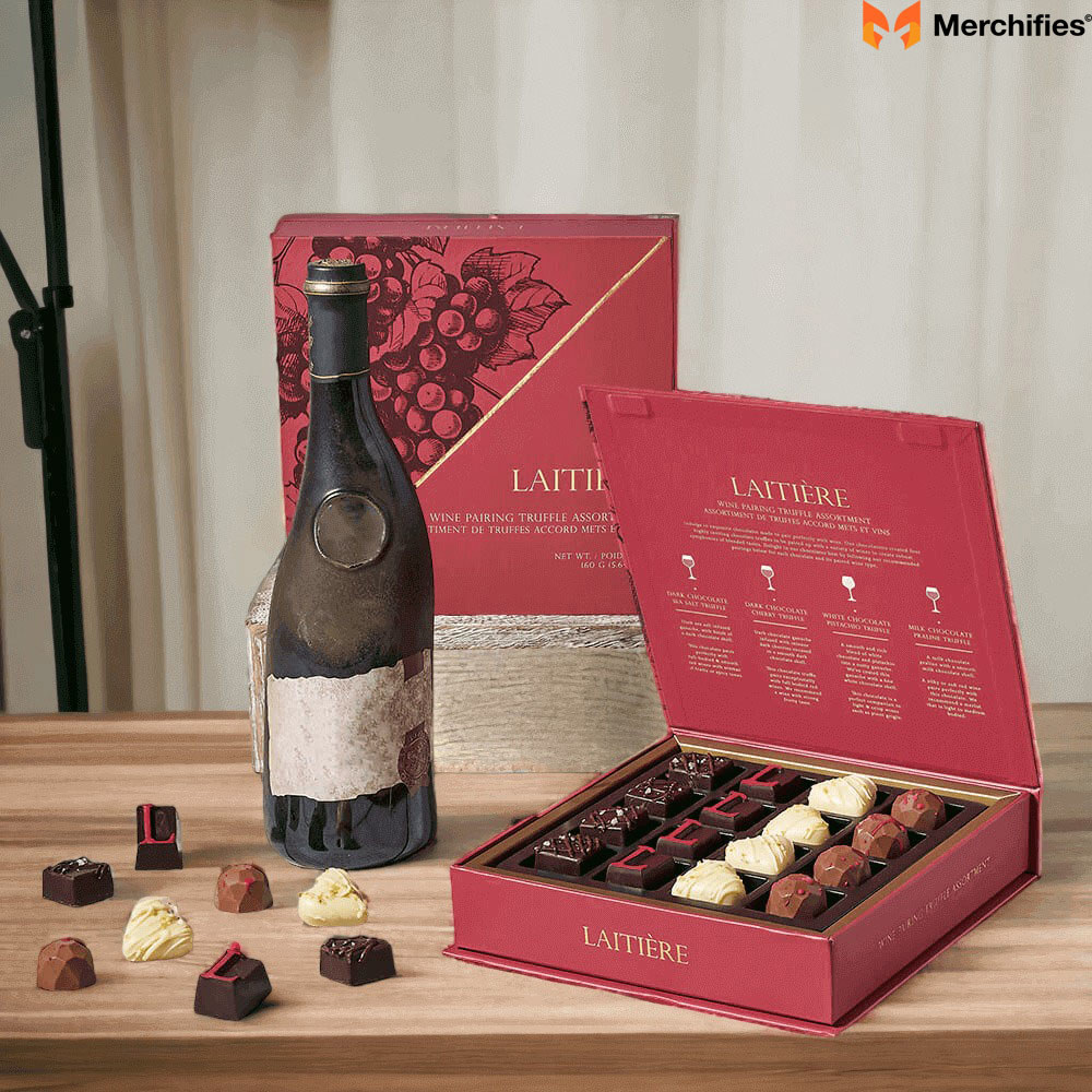Truffles And Wine Gift Set