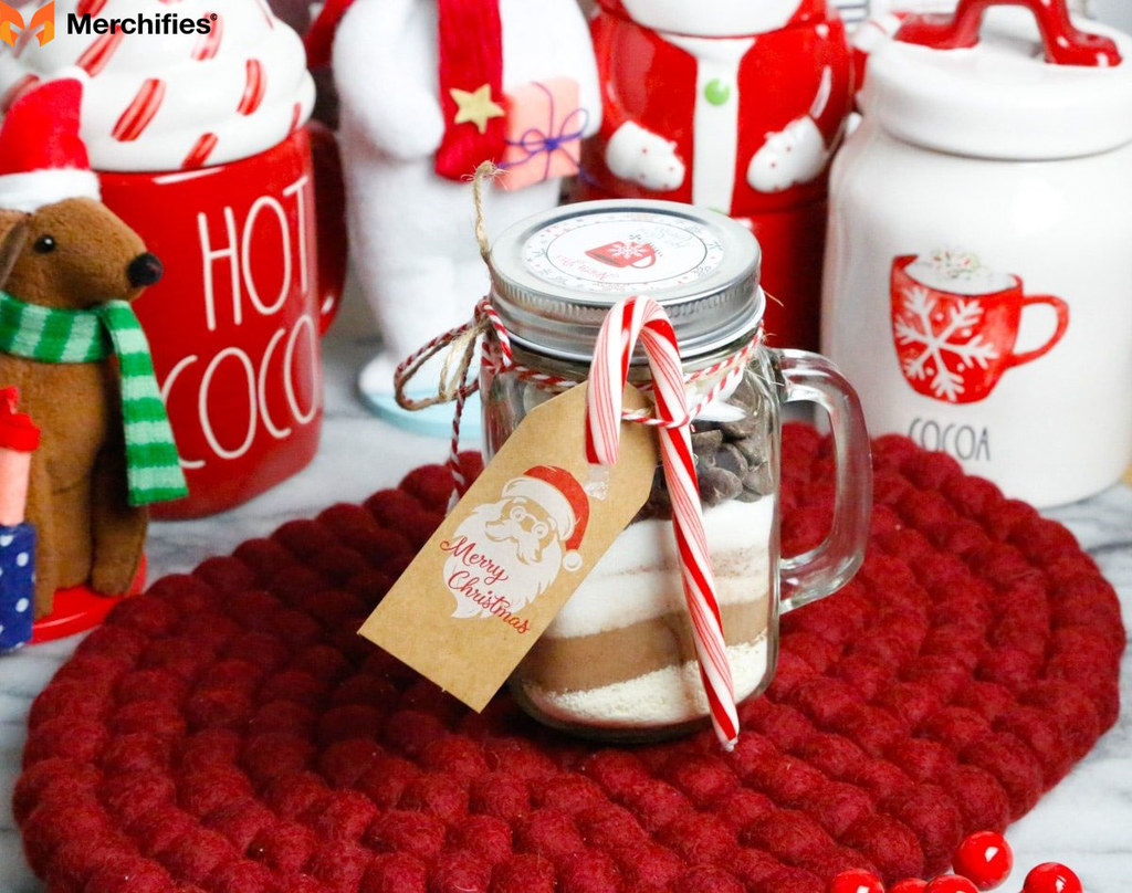 DIY Gift Jar For Marshmallows
