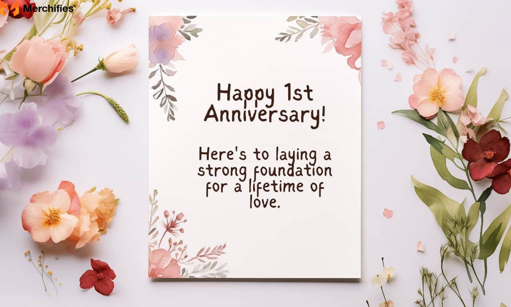 1st Anniversary Wishes For Couple