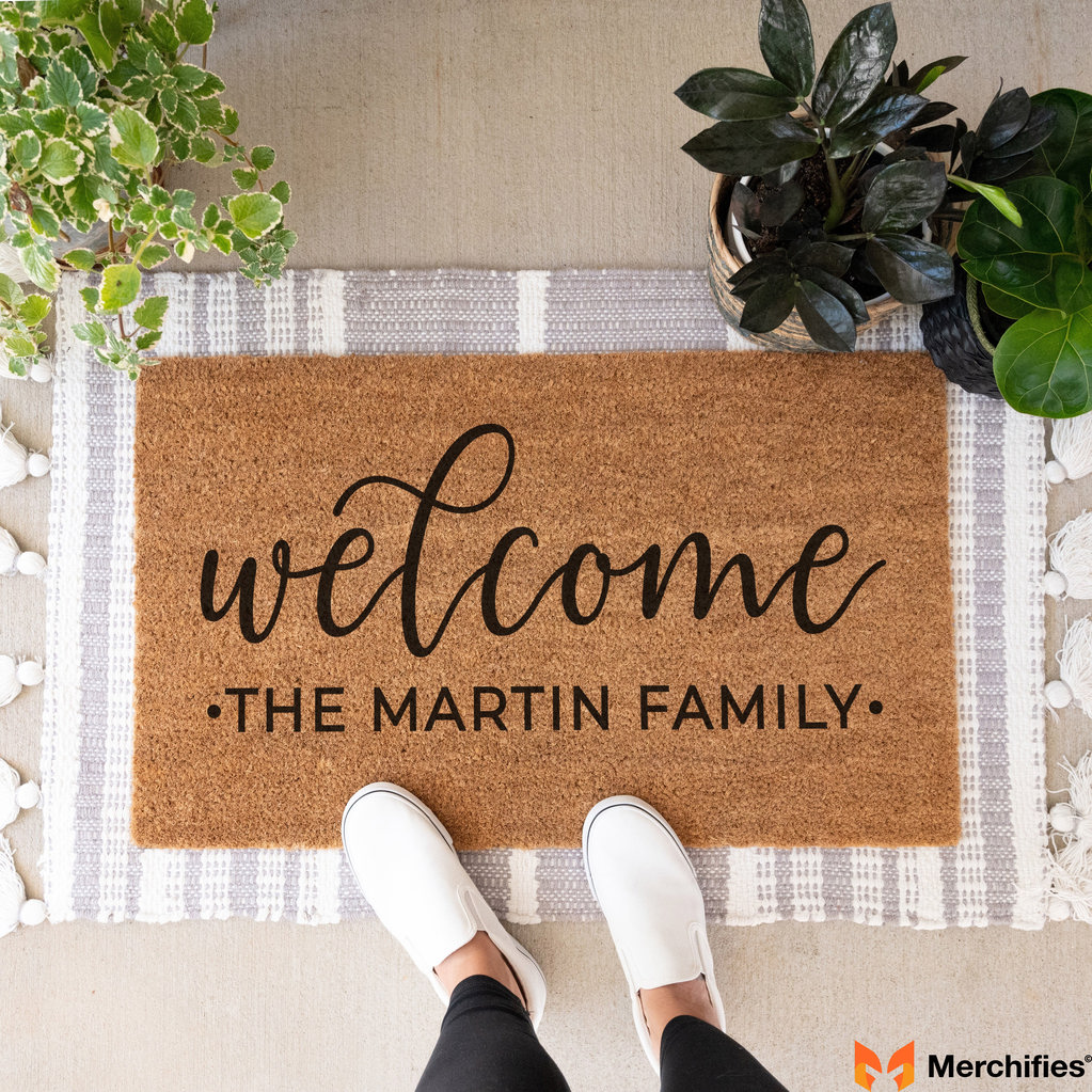 Custom Welcome Mat