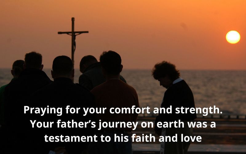 Religious Sympathy Messages for the Loss of a Father