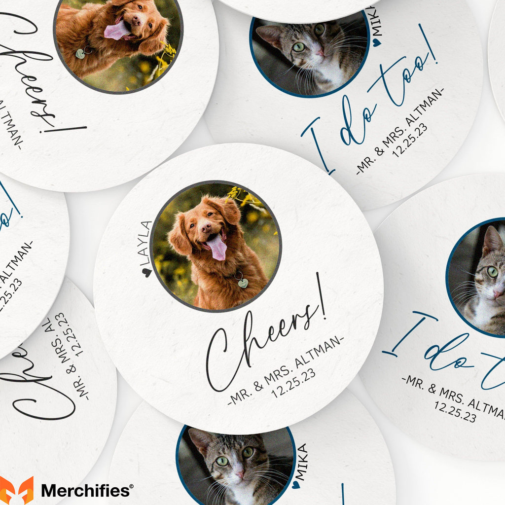 Pet Photo Coasters
