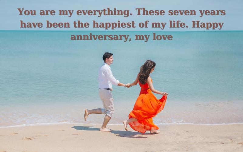 Seventh Anniversary Quotes For Boyfriend