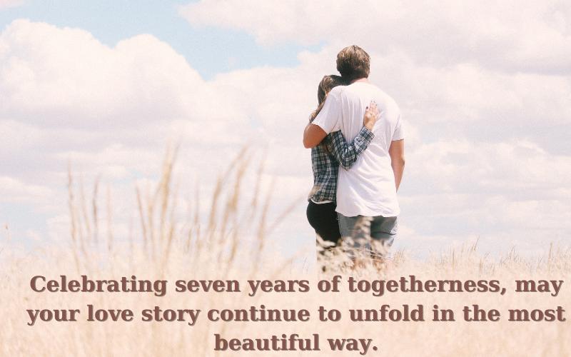 Seventh Relationship Anniversary Quotes For Couples