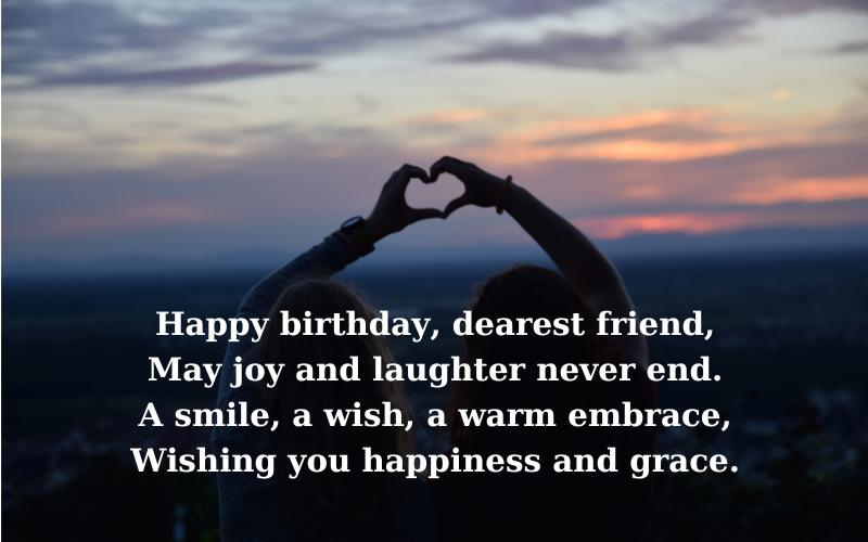 Short Birthday Poems for Friends