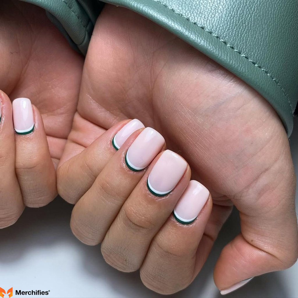 Inverted French for nail