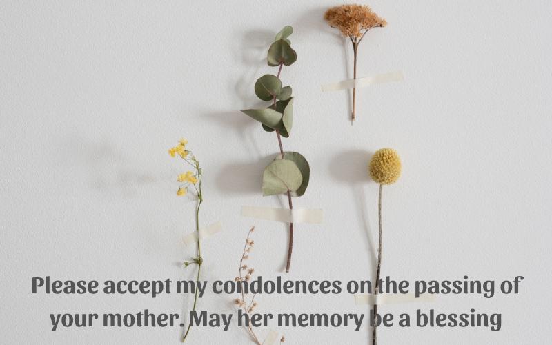 Sympathy for the loss of Mother to Colleagues