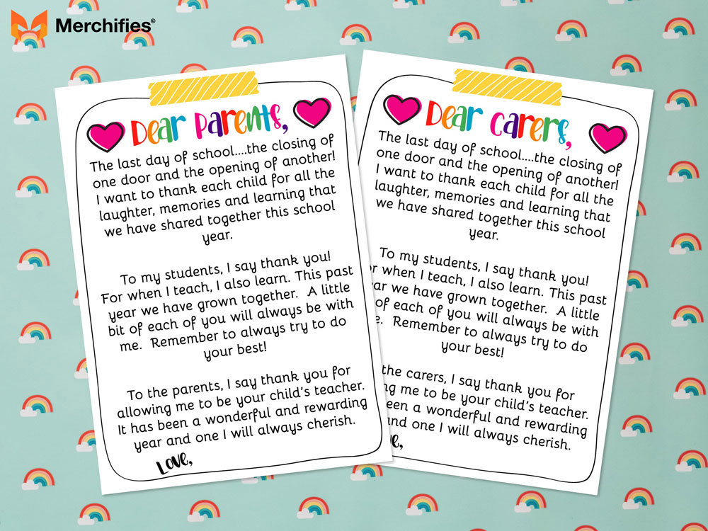 Thank You Notes from Teachers to Parents: The Ultimate Guide