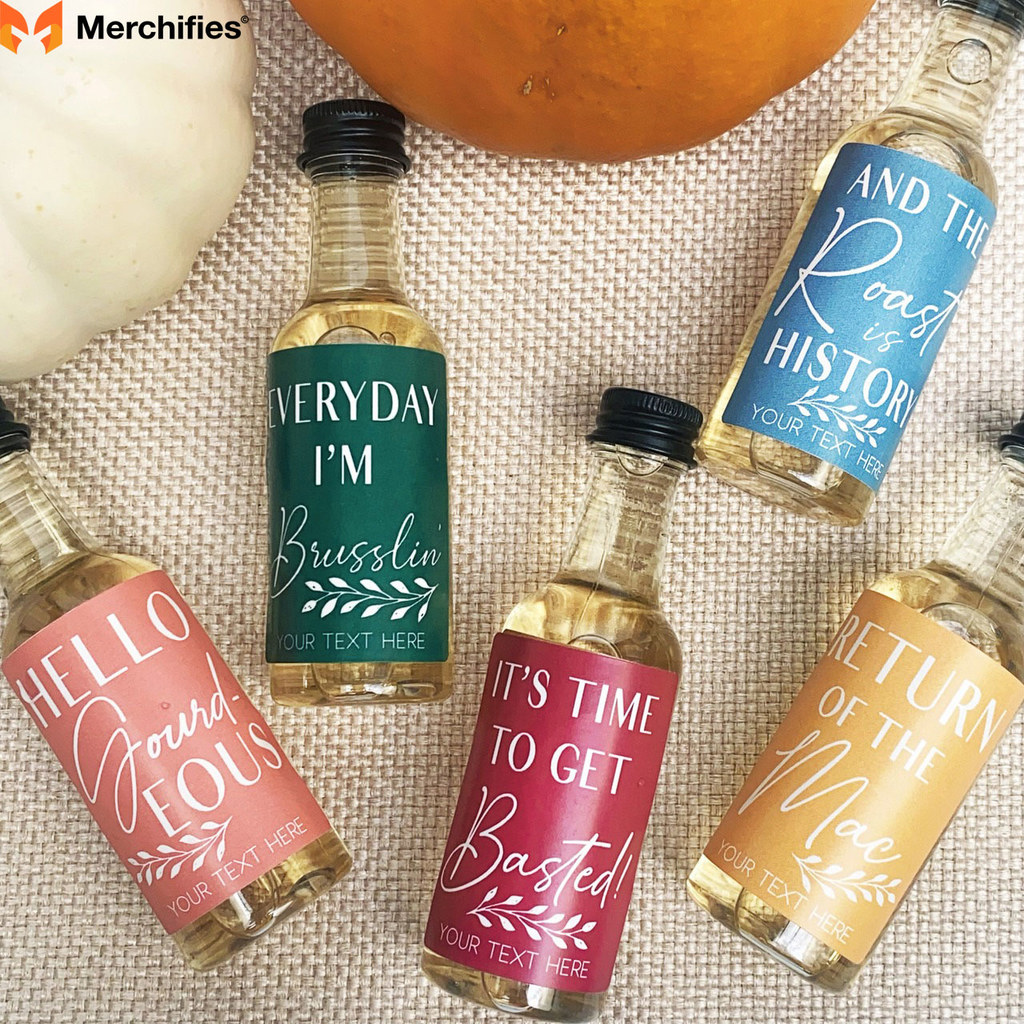 Amusing Shot Bottle Labels