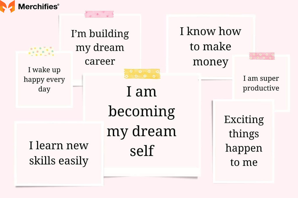 A Board Of 50 Affirmations