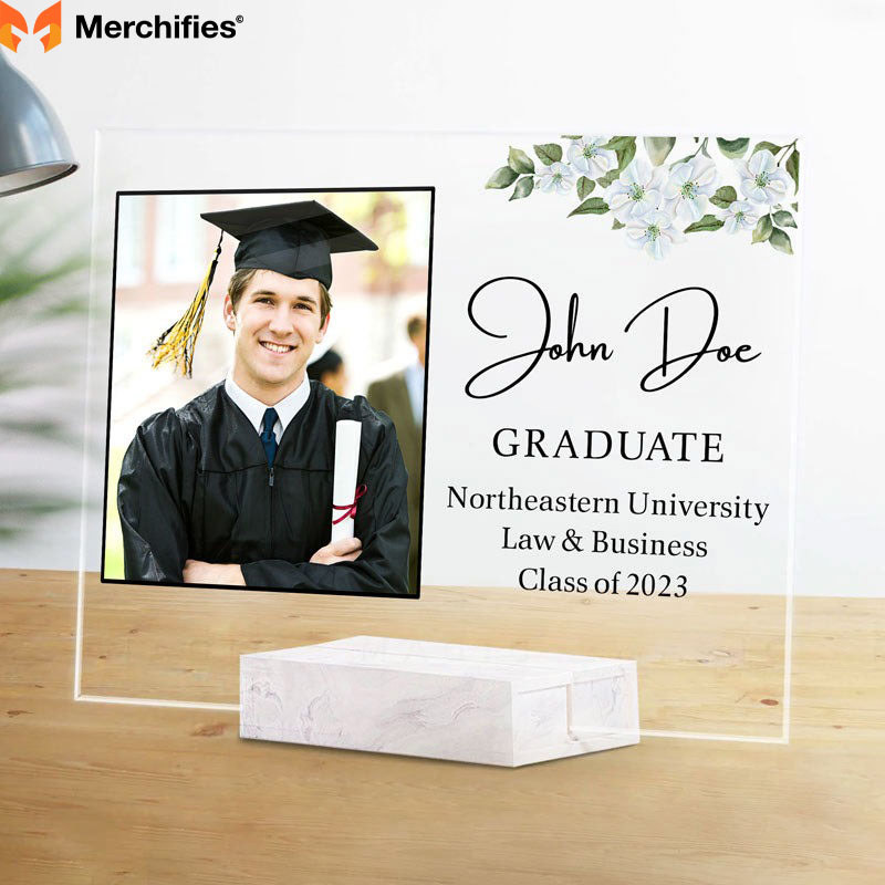 Personalized Law School Graduation Acrylic Plaque