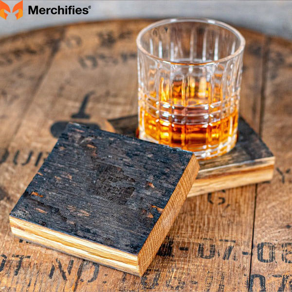 Whisky Glass & Coaster