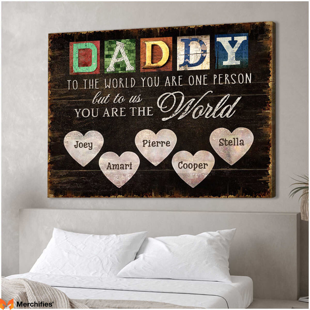 Daddy Canvas Print