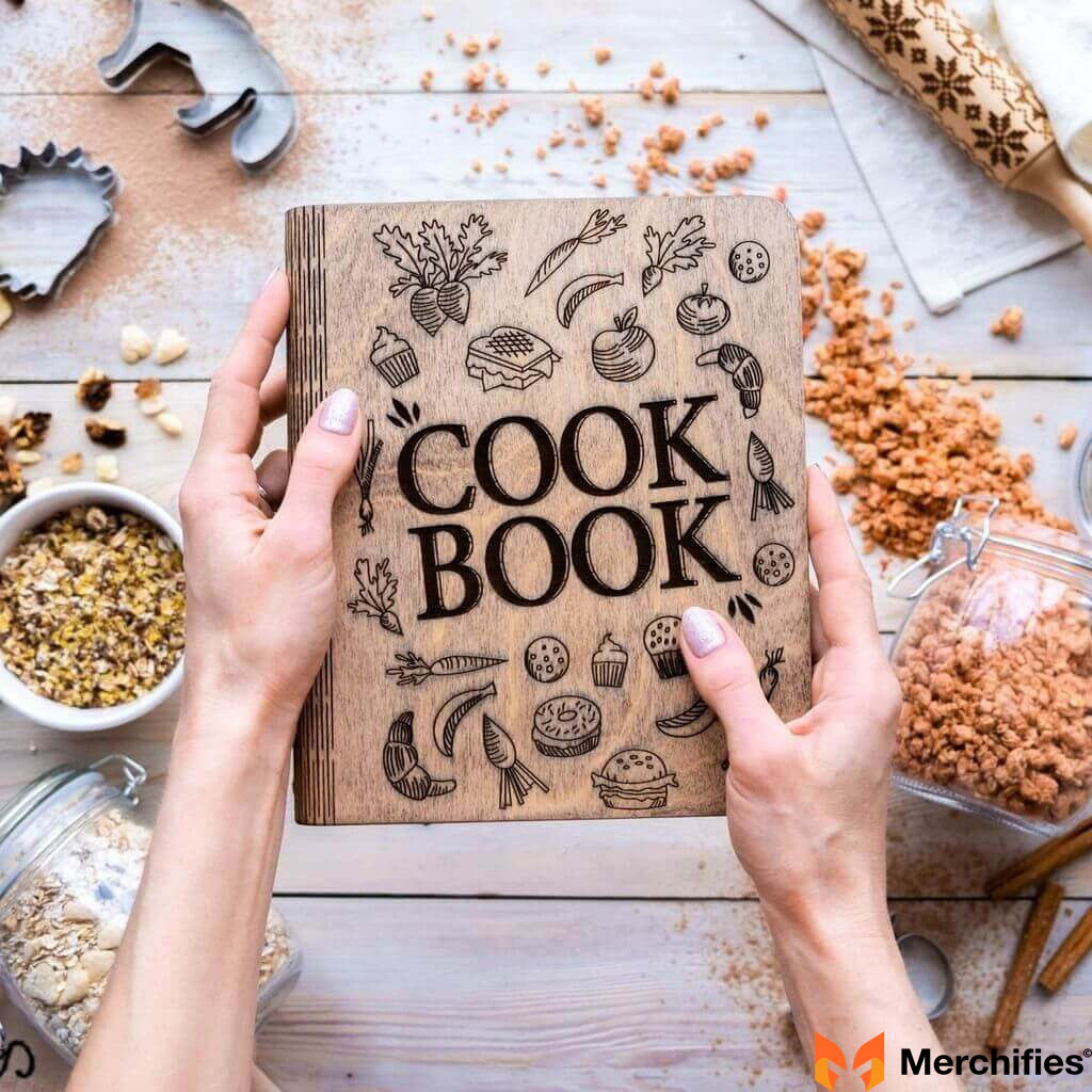 Wooden Blank Recipe Book
