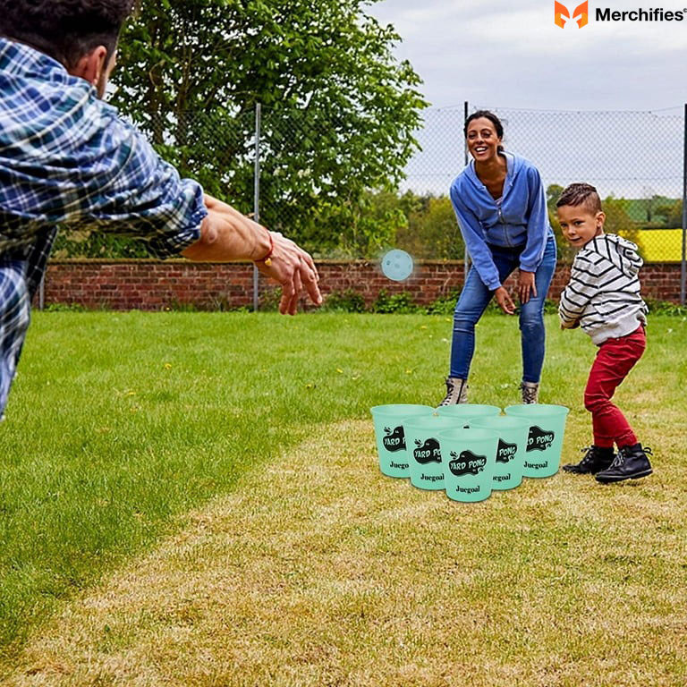 Outdoor lawn games set