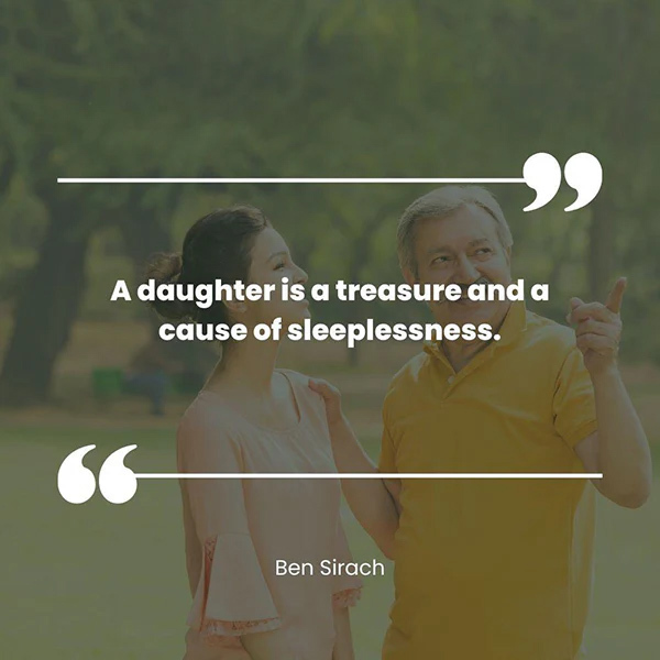 Father and daughter quote