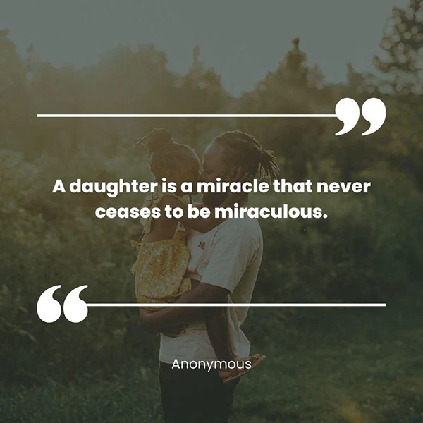 Father and daughter quotes