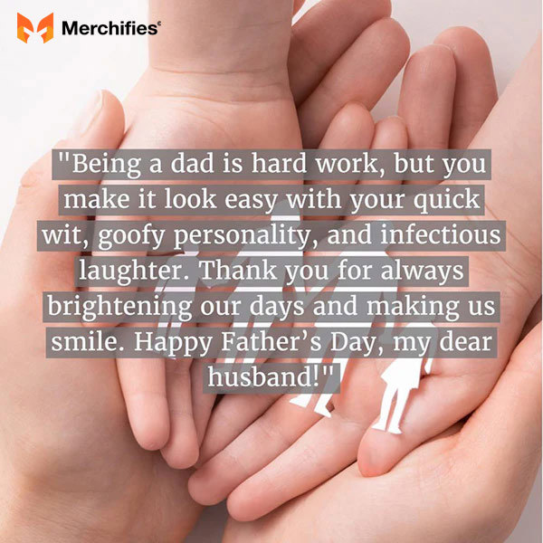 Father's day nes quote for husband