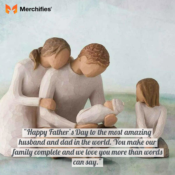 Father's day quote for a husband