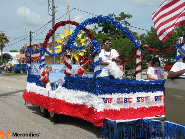 fourth of july parade float ideas