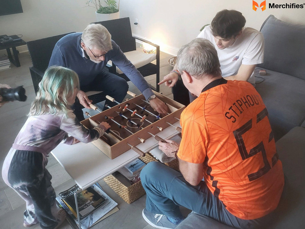 Foosball table-top