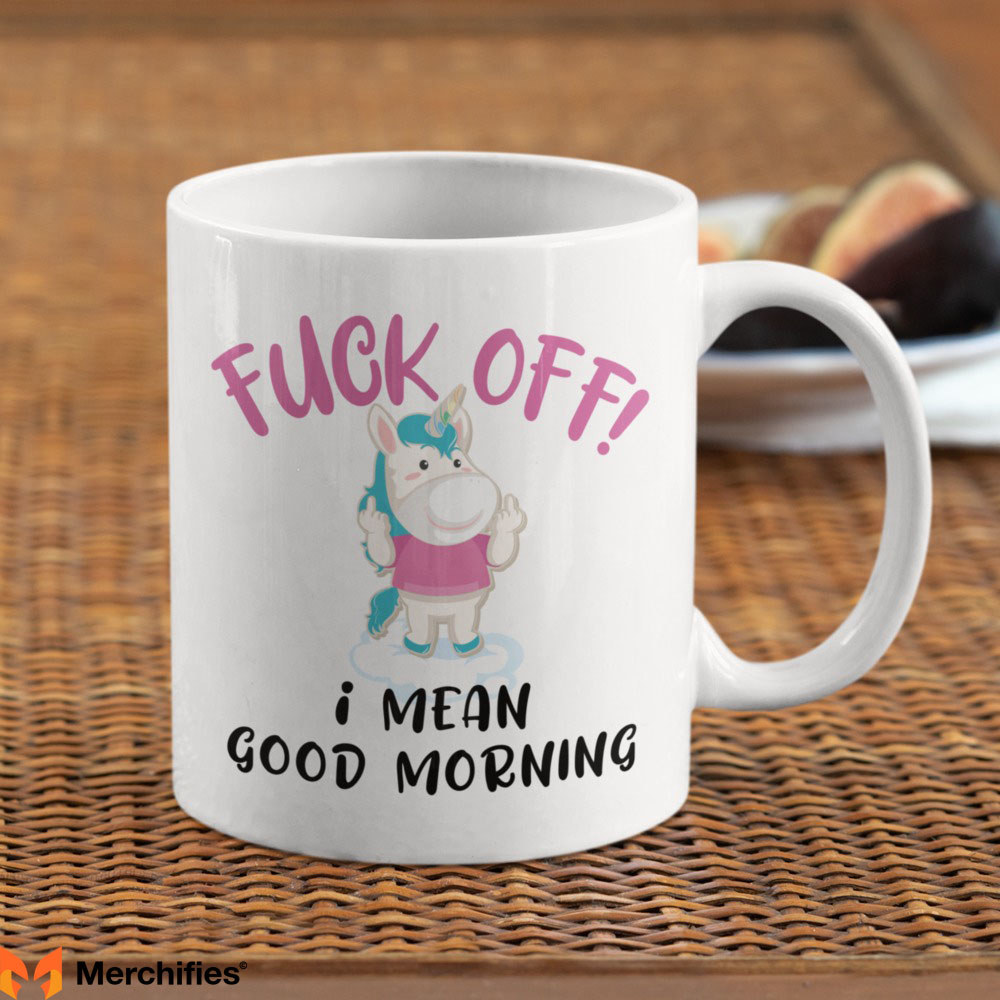 Morning Coffee Cup – F***ing Quieter