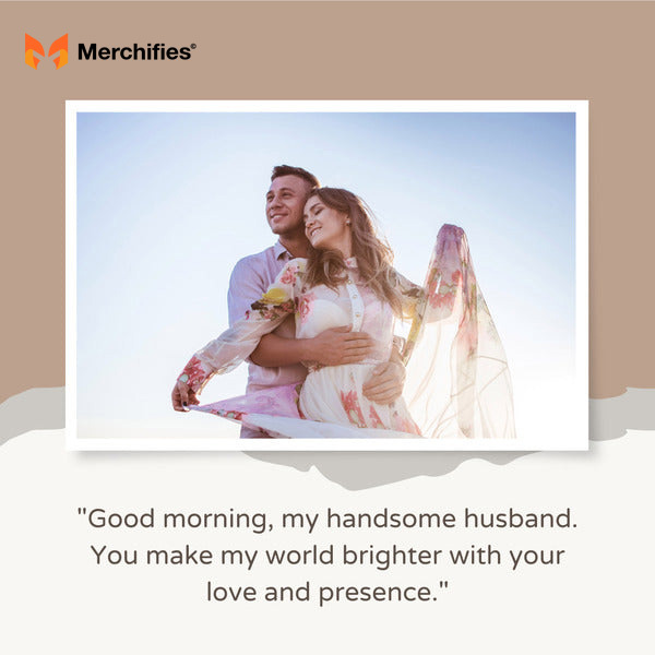 Good morning love message for your husband