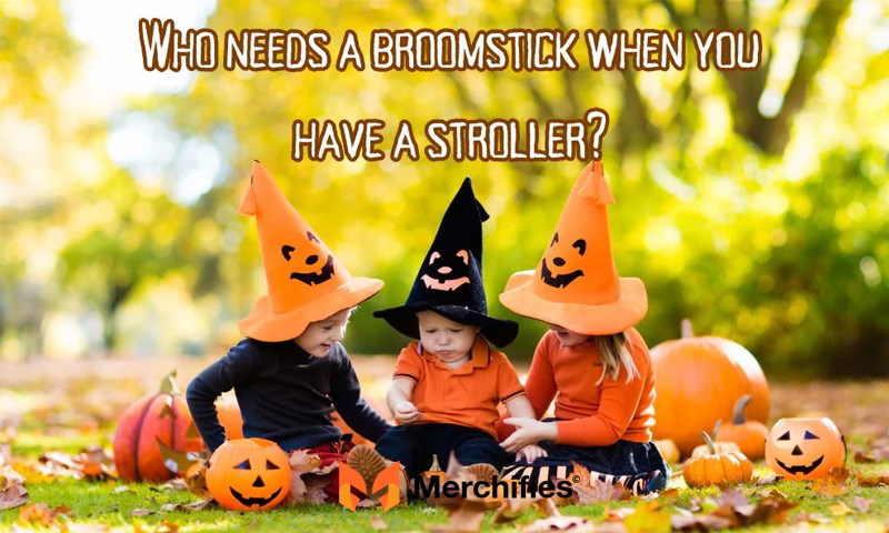 Halloween captions for baby