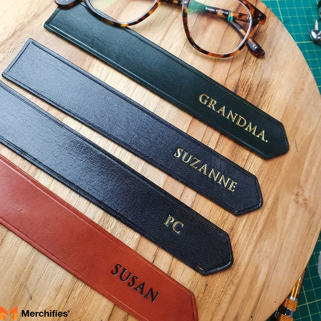 Handmade Leather Bookmark