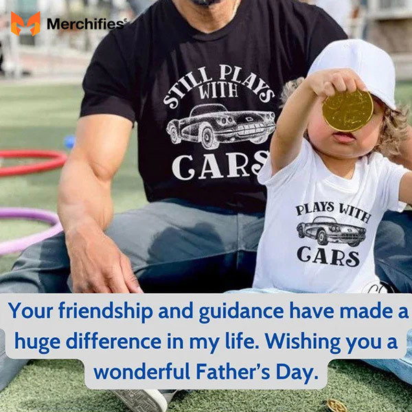 Happy fathers day for friends