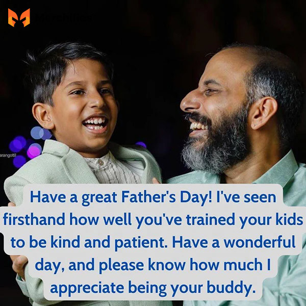 Happy fathers day friend quotes